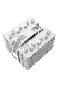 Кулер для процессора ID-COOLING SE-207 XT SLIM белый 120мм алюминий/медь 1800rpm 35.2db 4-pin 220W 135мм