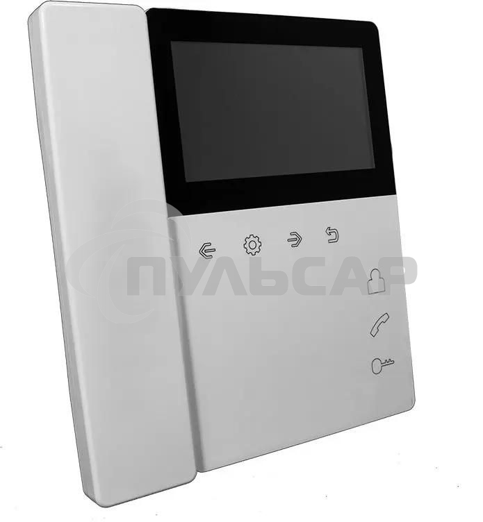 Видеодомофон Tantos Elly белый с трубкой