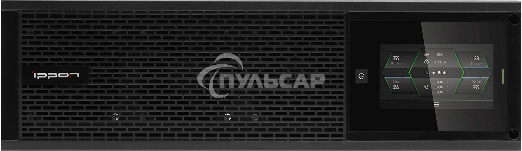 Источник бесперебойного питания Ippon Innova Unity RT 3-3 20K PM 20000Вт 20000ВА черный