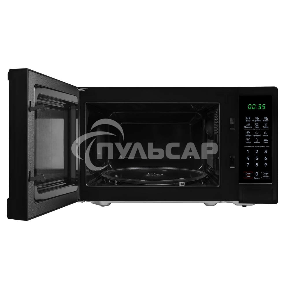 Микроволновая печь MAUNFELD MFSMO720EB07 черный, 20 л, 700 Вт, переключатели - сенсор