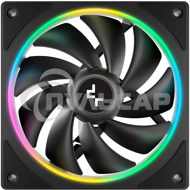 Вентилятор для корпуса Deepcool FL12 SE ARGB 120х120x25 черный 4-pin 28.67дБ (упак.:1шт) (R-FL12SE-BKAPN1-G) Ret