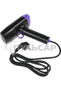 Отпариватель ручной Kitfort КТ-9114 1500Вт черный/фиолетовый