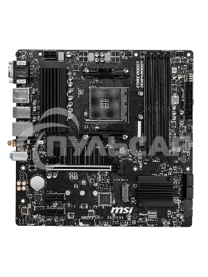 Материнская плата MSI B550M PRO-VDH WIFI, AM4, AMD B550, 4xDDR4, 4xSATA, 2xM.2, 1xPCIe 4.0 x16, 2xPCIe x1, 1xDisplayPort, 1xHDMI, 1xVGA, 1x 1Gb LAN, 2xUSB 2.0, 4xUSB 3.2 Gen 1, 3x3.5 мм, 7.1, mATX