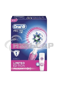 Электрическая зубная щетка PRO 750 LTD EDIT PINK ORAL-B