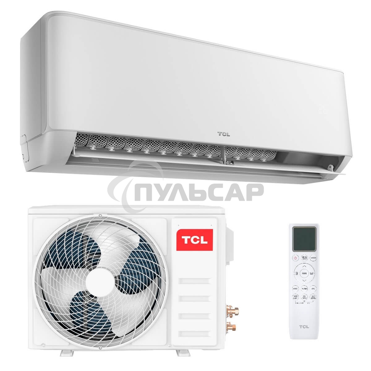 Кондиционер сплит-система TCL TAC-TP28INV/R инвертор, 28000 BTU, 88 м², 31 дБ, охлаждение, обогрев, осушение, белый