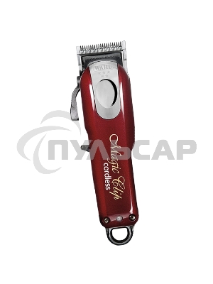Машинка для стрижки Wahl Magic Clip 5Star, сетевая, 8 насадок, бордовая
