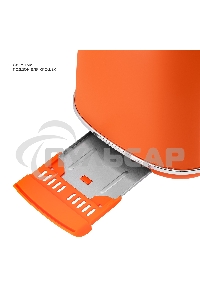 Тостер Galaxy Line GL 2921, апельсиновый фреш, металл, 900 Вт, 6 степеней поджарки