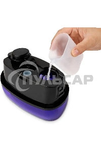 Отпариватель ручной Kitfort КТ-9114 1500Вт черный/фиолетовый