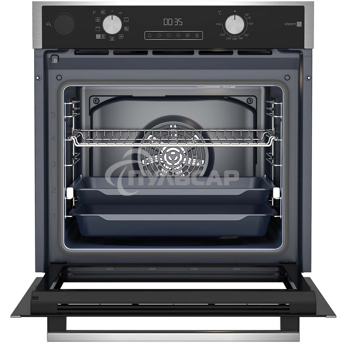 Электрический духовой шкаф Hotpoint FE9 S831 JSH IX нержавеющая сталь/серебристый