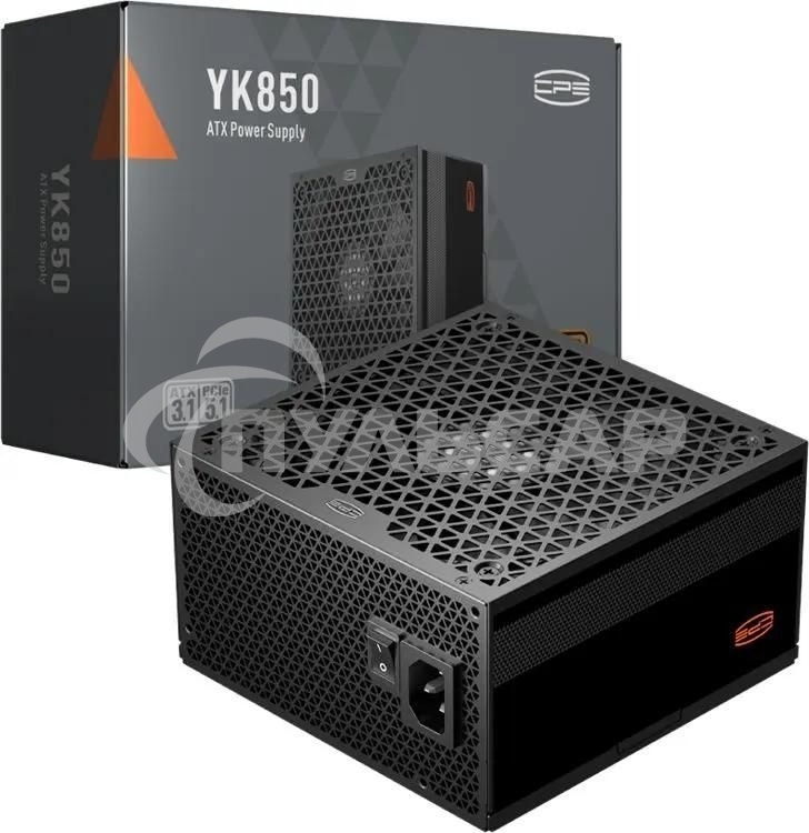 Блок питания PcCooler P5-YK850-B1F ATX 850W 80 PLUS Bronze, (20+4pin) APFC 135мм fan 6xSATA Cab Manag RTL