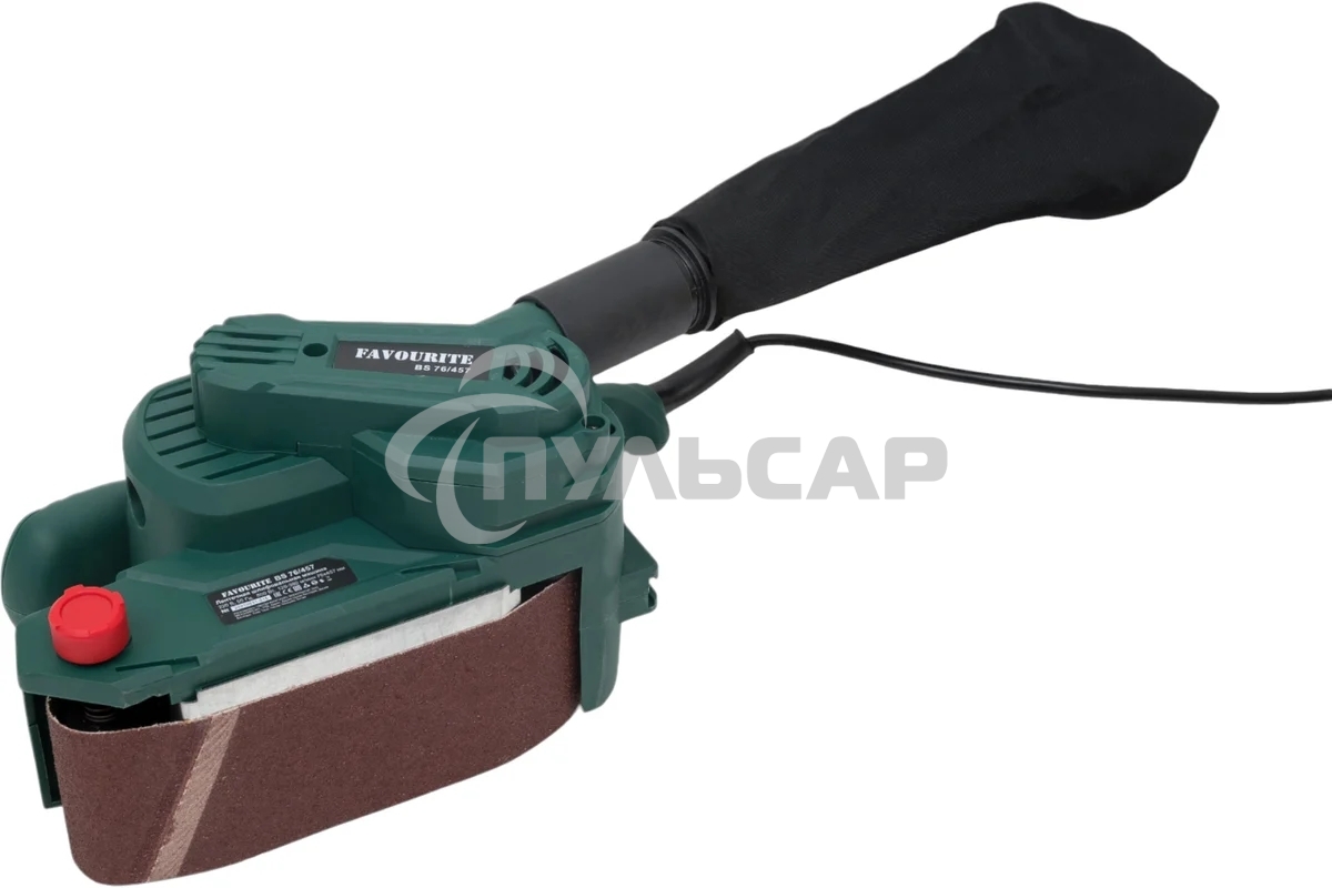 Машинка шлифовальная ленточная FAVOURITE BS 76/457 800Вт, 76*457мм, 120-380м/мин