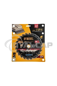 Пильный диск по дереву Denzel ф210 х 30 мм, 24 зубьев 733487