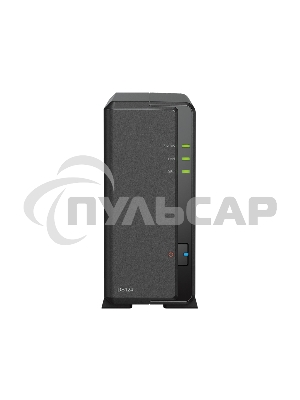 СХД SYNOLOGY настольное исполнение 1BAY NO HDD DS124