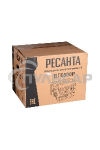 Электрогенератор бензиновый Ресанта БГ 6500 Р, 5.5 кВт, 66 дБ, 72.8 кг