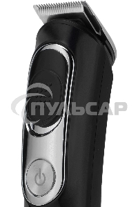 Триммер Vitek VT-2549 BK Питание сеть/аккумулятор. Встроенная аккумуляторная батарея Li-ion 700 mAh 3,7V. Время зарядки 90мин. Время автономной работы 45мин. Влажная очистка. Детальный триммер. Индикатор зарядки. ЖК дисплей с индикацией процента зарядки б