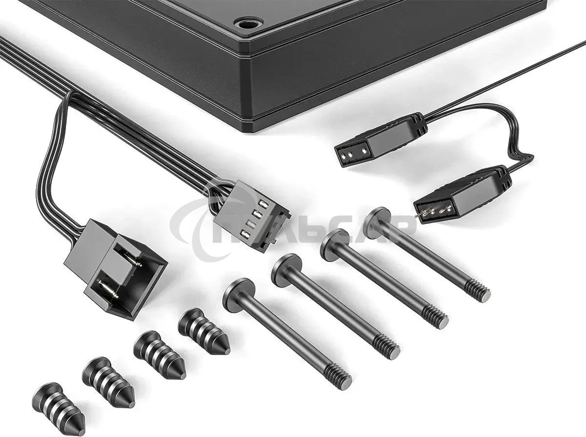 Вентилятор для корпуса ID-COOLING AS-120-ARGB-K черный 120мм 2000rpm 27.2db 4-pin