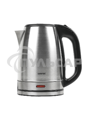 Чайник электрический Centek CT-1071 (матовый) металл 1.7 л, внутренняя металлическая отделка крышки