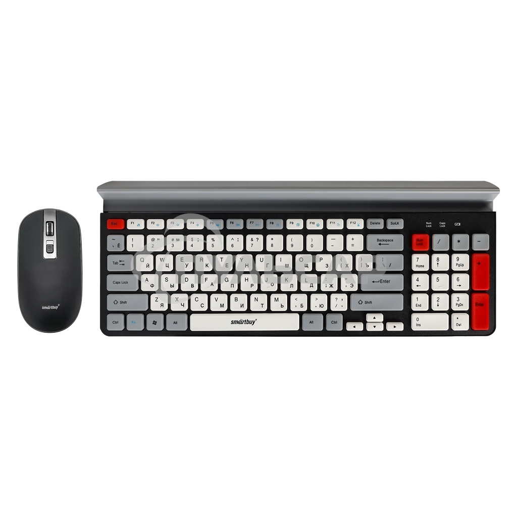Комплект клавиатуры + мышь Smartbuy (SBC-201359AG-KW) 201359AG черно-серо-белый