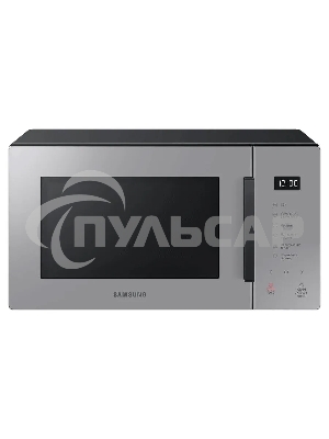 Микроволновая печь Samsung MS23T5018AG/BW серый, 23 л, 800 Вт, переключатели - сенсор