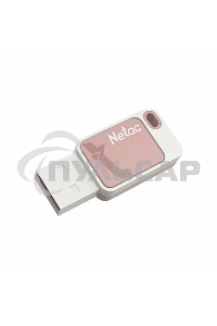 Флешка USB Netac 64 Gb UA31 NT03UA31N-064G-20PK USB 2.0, розовый