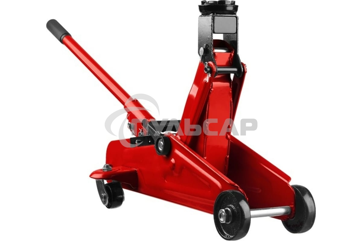 Домкрат STAYER 43152-2 RED FORCE гидравлический подкатной, 2т, 125-320мм