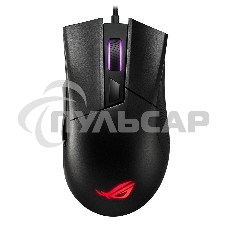 Мышь проводная ASUS ROG Gladius II Core черный, 6200 dpi, USB, кнопки - 6