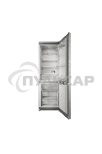 Холодильник Indesit ITS 5180 XB нержавеющая сталь двухкамерный 220/78л морозилка снизу, No Frost
