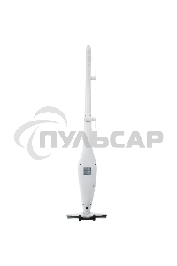 Пылесос вертикальный Galaxy GL 6225 белый, питание от сети, 150 Вт, уборка сухая, пылесборник 0.8 л