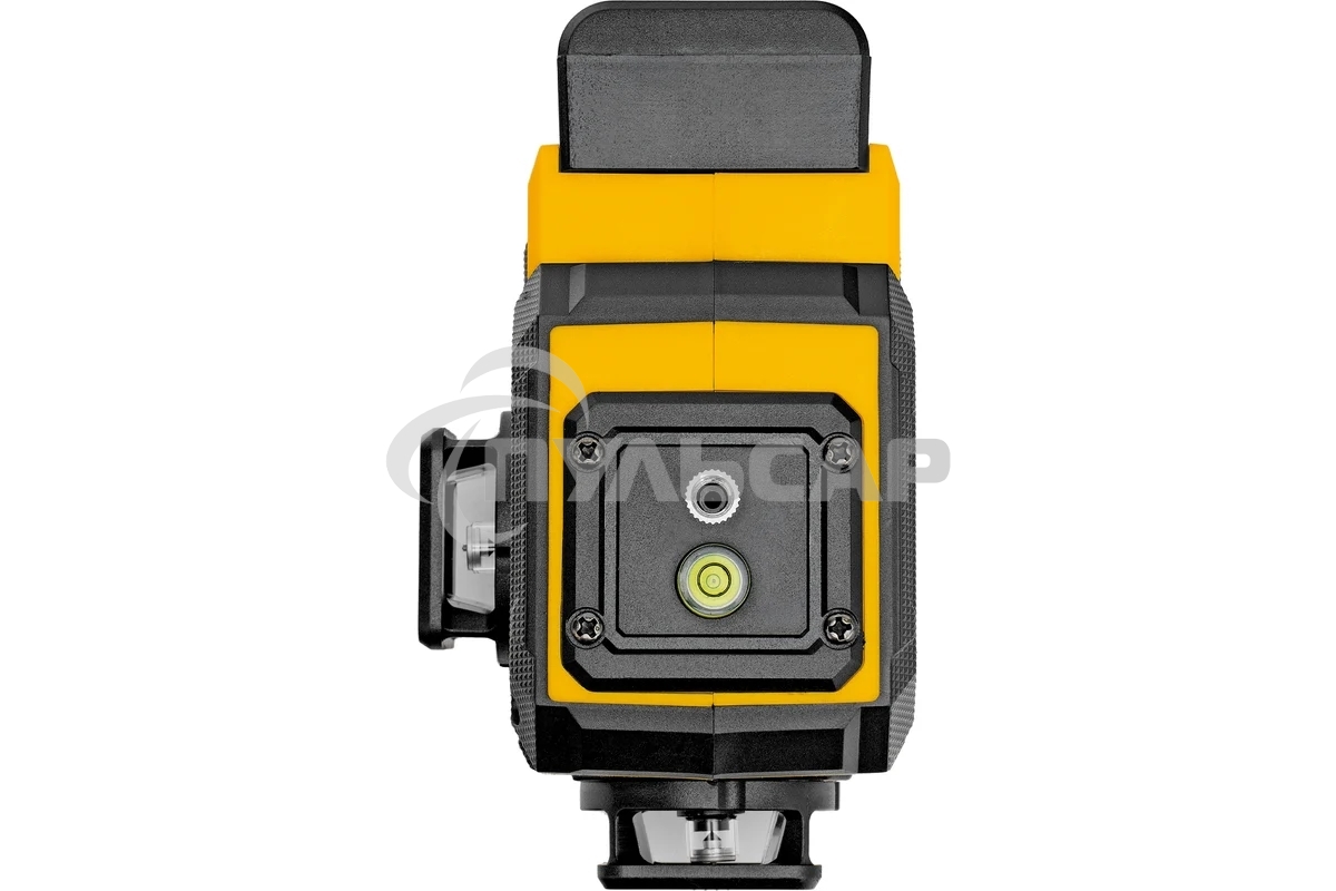 Лазерный уровень мультипризменный Denzel DLV-360-3C, 30 м, зеленый луч, Li-Ion 2,4 Aч, кейс