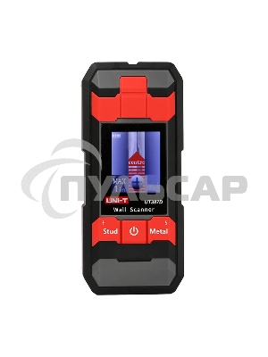 Детектор стен UT387D, глубина определения металлов 100мм, дерева 38мм, медных проводов 50мм (538753)