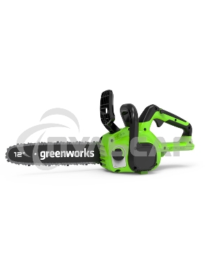 Цепная пила аккумуляторная GreenWorks GD24CS30K4, 24V, 30см, бесщеточная, c АКБ 4 А·ч и ЗУ (2007007UB)