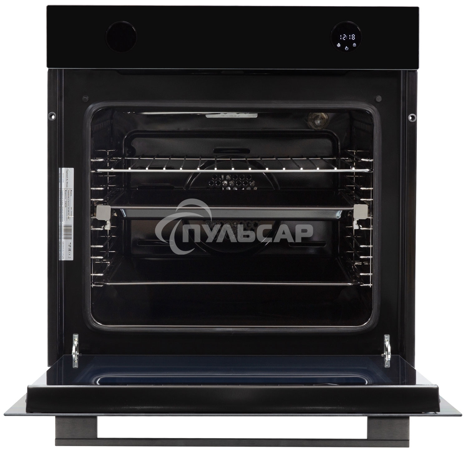 Духовой электрический шкаф Zigmund & Shtain E 160 B черный, 72 л