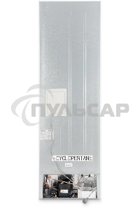 Холодильник Hyundai CC35083F белый двухкамерный 240/95л морозилка снизу, No Frost