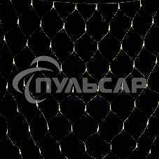 Гирлянда светод. Funray Cетка ML-320WW, 3*2м, 320 LED, тепл.белый, IP20, прозрачный шнур 2м, контр