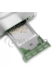 Тостер Kitfort КТ-6070 930Вт фисташковый/серебристый