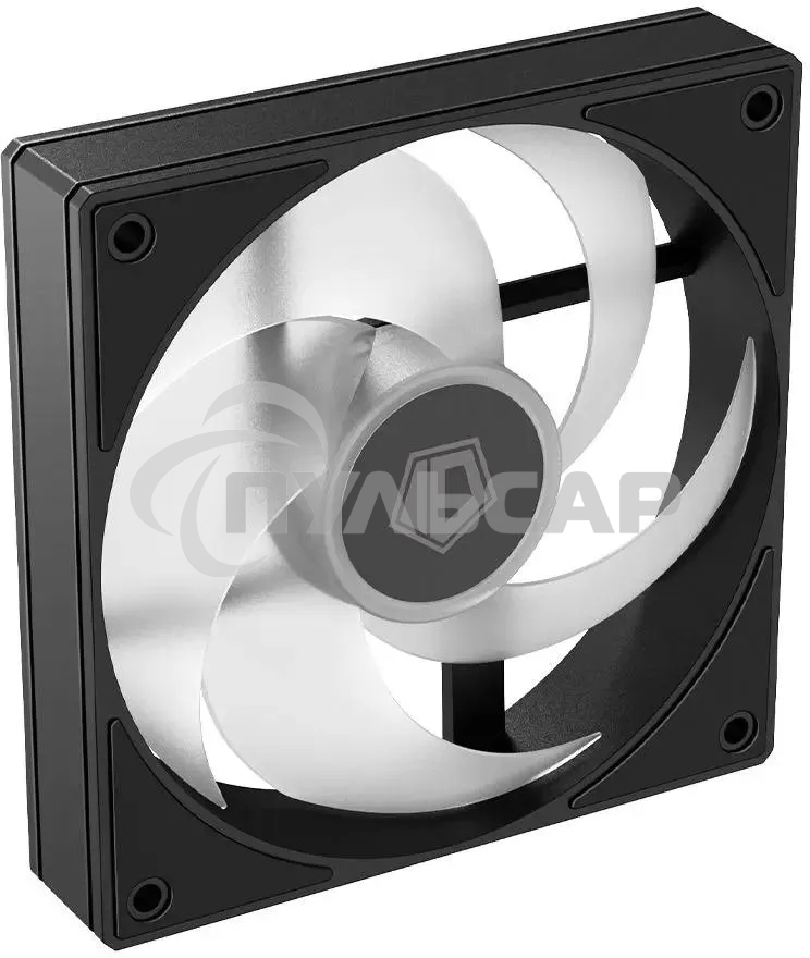 Вентилятор для корпуса ID-COOLING AS-120-ARGB-K черный 120мм 2000rpm 27.2db 4-pin
