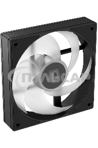 Вентилятор для корпуса ID-COOLING AS-120-ARGB-K черный 120мм 2000rpm 27.2db 4-pin