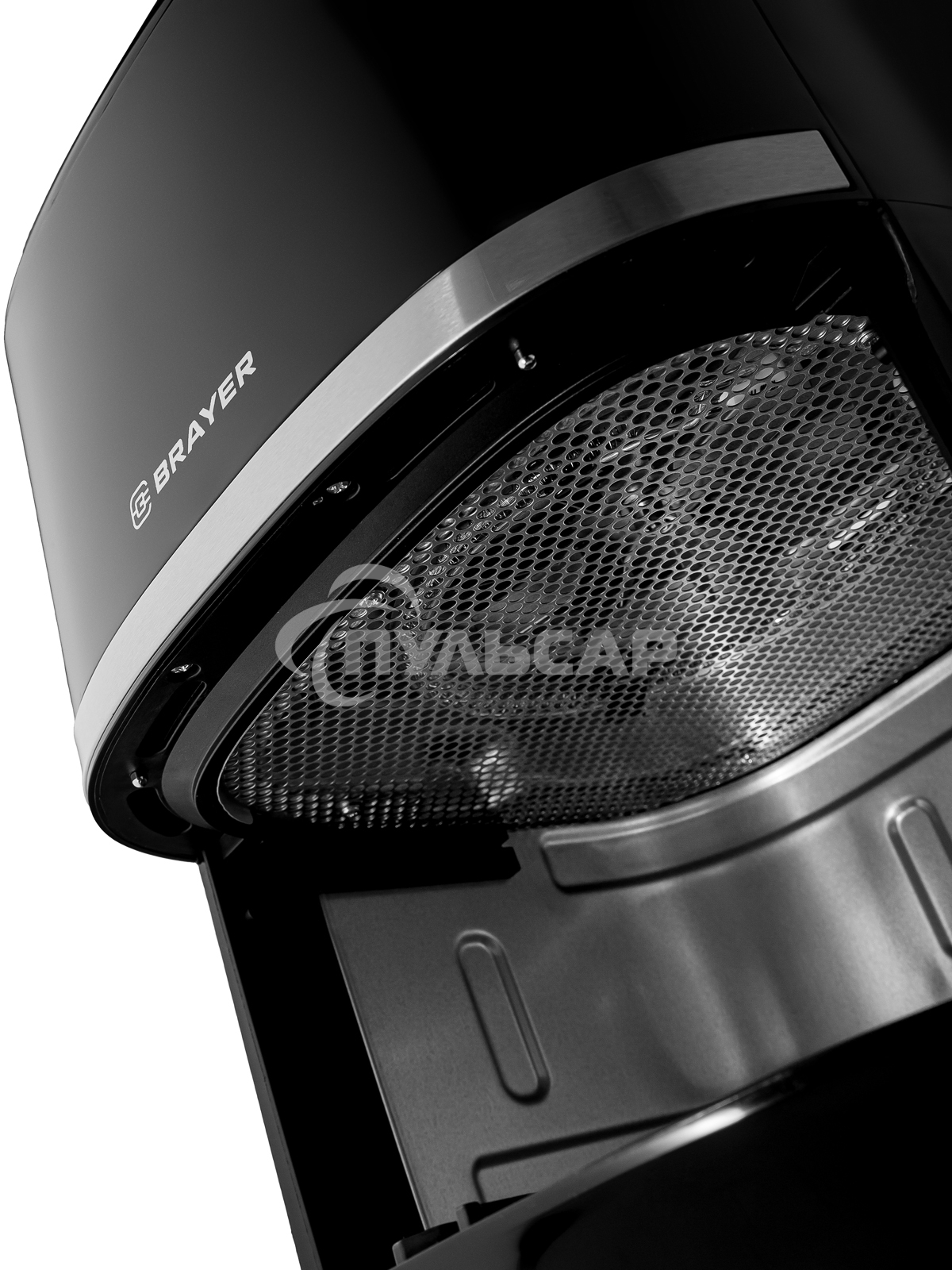 Аэрогриль BRAYER BR2033 черный, 1350 Вт, 6 л, упр. - сенсор, программ - 8