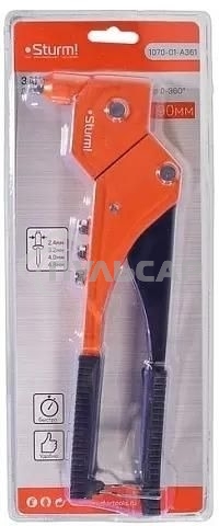 Заклепочник Sturm! 1070-01-A361 поворотный 0-360°