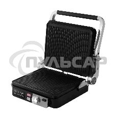 Электрический гриль BQ GR3009 черный/стальной