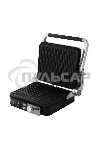 Электрический гриль BQ GR3009 черный/стальной