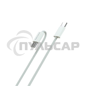 Кабель MORE CHOICE (4620202550378) K75a USB 3.0A PD 60W для Type-C Type-C нейлон 2м белый