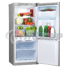 Холодильник Pozis RK-101 В серебристый металлик двухкамерный 156/57 л морозилка снизу