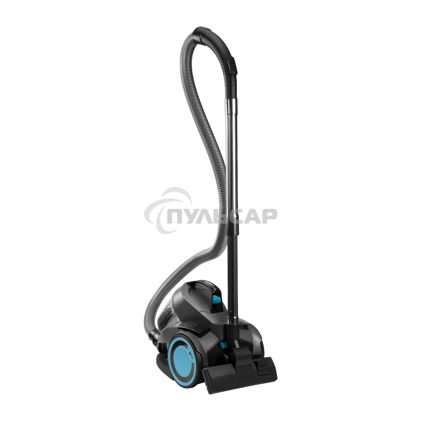 Пылесос Galaxy Line GL 6224 серый/голубой, 300/2400 Вт, уборка сухая, пылесборник контейнер, 2 л