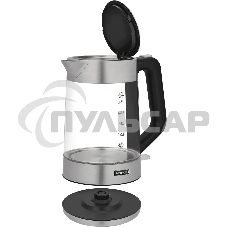 Чайник электрический Rondell RDE-1008 1.7л. 2200Вт прозрачный корпус: стекло