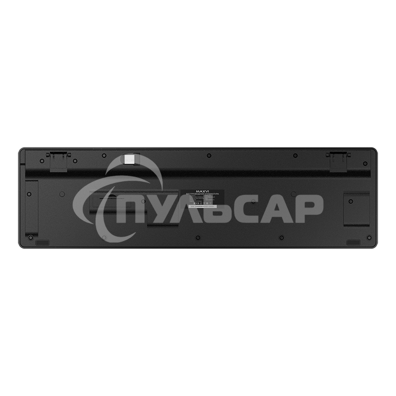 Клавиатура беспроводная Maxvi KWS-01 черный