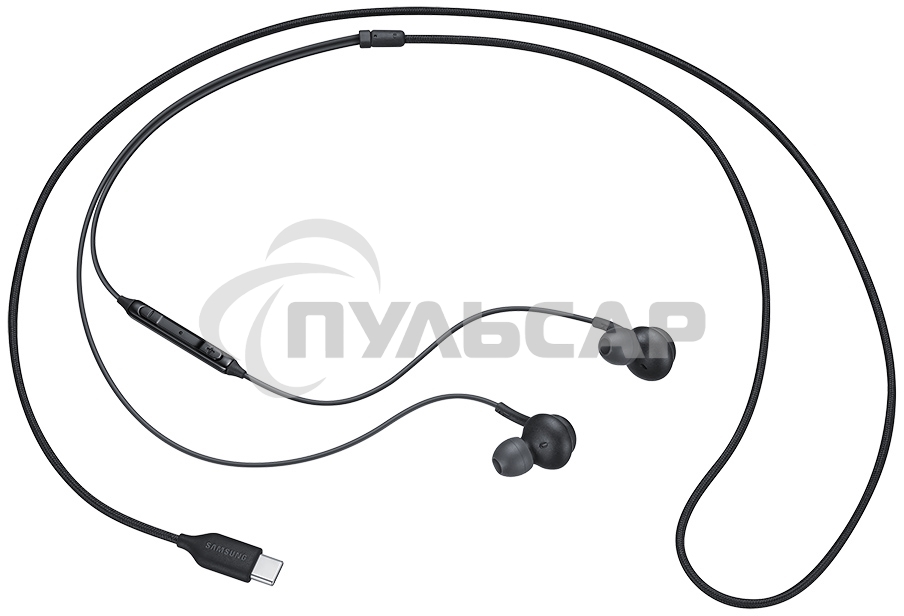 Гарнитура внутриканальные Samsung EO-IC100 1.2м черный проводные в ушной раковине (EO-IC100BBEGWW)