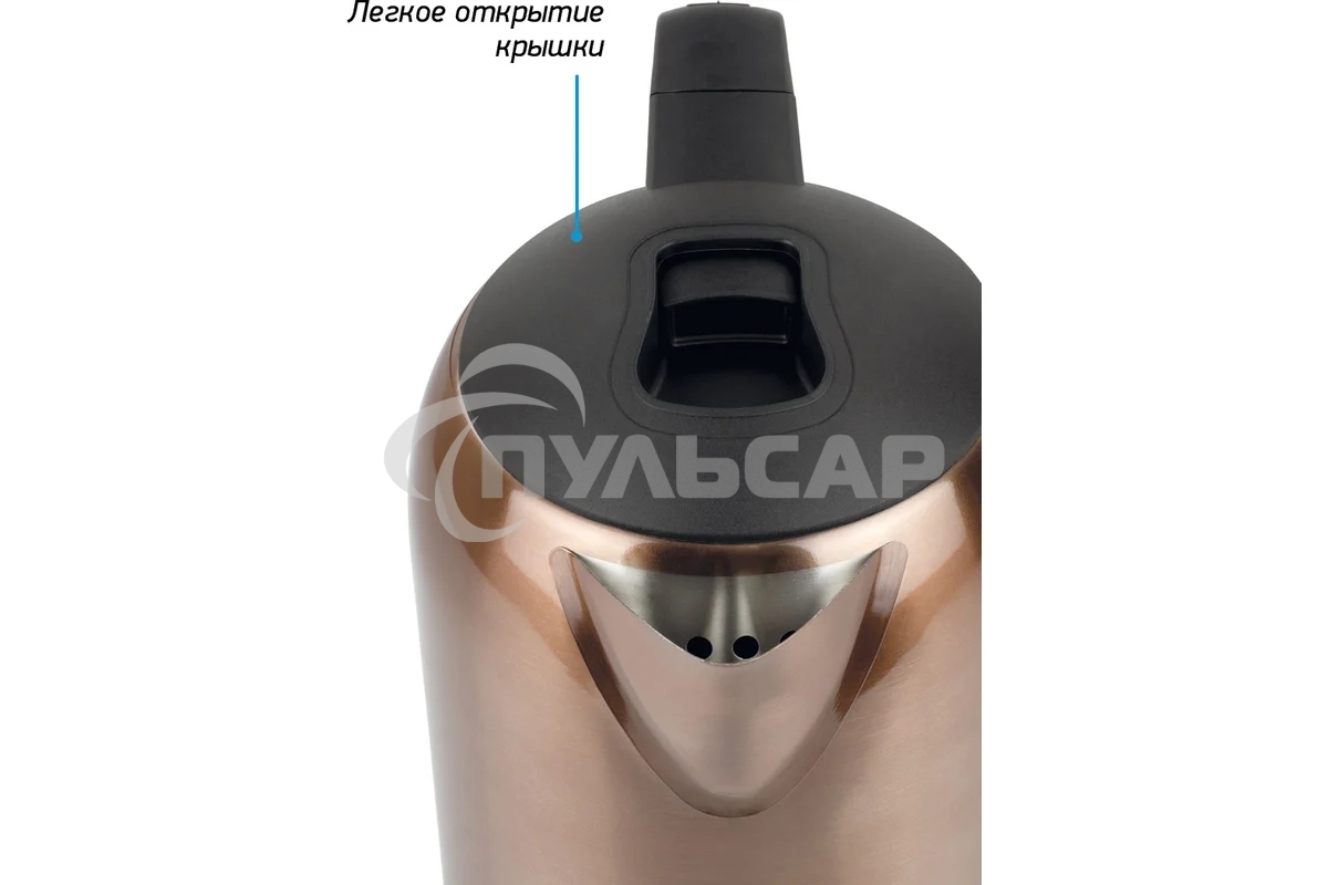 Чайник электрический BBK EK1809S медный/черный