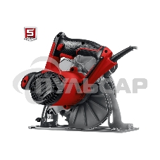 Пила дисковая, 90гр-65 мм, диск 190 мм, 1600 Вт, Зубр ПД-65