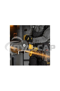 Машина шлифовальная угловая Denzel AG150-1500 1500 Вт 150 мм 8500 об/мин 26910